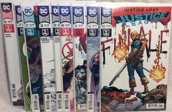 (9) DC Universe Justice League Comic Books - L