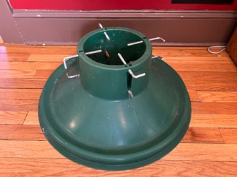 Green Plastic Christmas Tree Stand