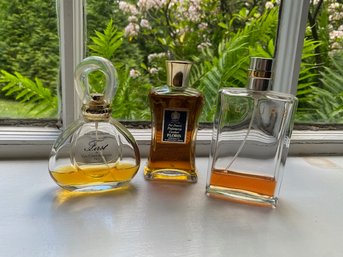 Trio Of Woman's Perfumes