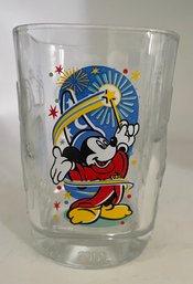 Vintage 2000 Mcdonald's Mickey Mouse Walt Disney World Glass