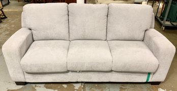 Beautiful CUBO ROSSO Contemporary Grey Couch With Sofa Bed ~ Made In Italy ~ VERY HEAVY