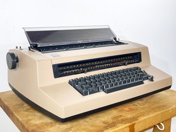 A Vintage IBM Typewriter And Cartridges