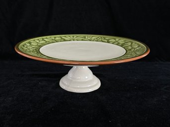 Vintage Stangl Blossom Ring Cake Plate