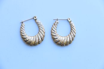 14k Yellow Gold Earrings