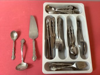 Reer & Barton Stainless Flatware Set