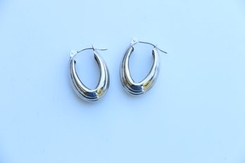 14k White Gold Earrings