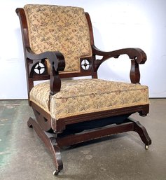 A 19th Century Eastlake Victorian Rocking Chair