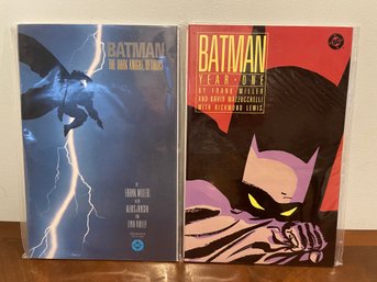 Pair Of Batman Comic Books.