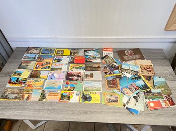 Huge Lot Of Souvenir Books And Ephemera