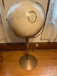 Vintage Globe On Stand