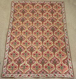 A Vintage Hooked Wool Rug By Eaahnikon