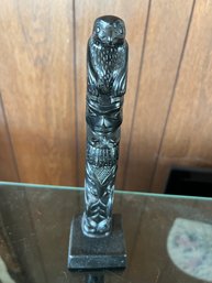 Boma Resin Totem Pole Reproduction Figurine
