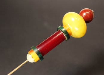 Art Deco 1920s Bakelite Hat Pin