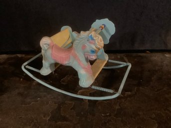 Vintage Childrens Rocking Horse