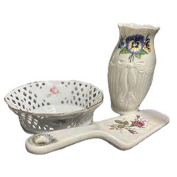 Trio Of Vintage  Porcelain Items