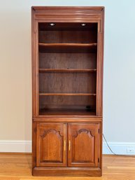 Two Piece Bookshelf And Storage Cabinet By Harden