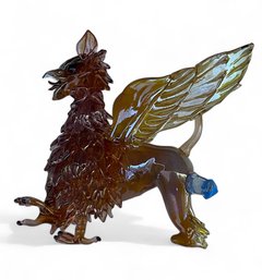 Incredible Glass Griffin By Artist Karen Willenbrink-Johnsen From Blown Away On Netflix