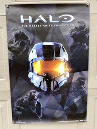 (4) HALO. 2014 The Master Chief Collection Poster. Ready For Framing, Hanging And Enjoying.