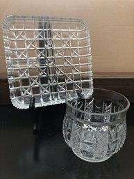 2 Pieces Of Glassware