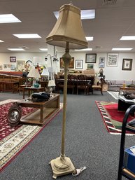 Floor Lamp Antiqued Finish