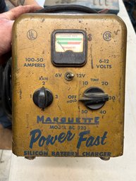 Vintage Marquette Deep Cycle Battery Charger