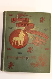 Little Lord Fauntleroy-1887-Frances Burnett-scribners-first Ed