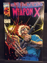 1988 Marvel Comics Weapon X #81 - L