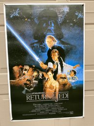 (10) STAR WARS. Return Of The Jedi Poster. 1993. Ready For Framing, Hanging And Enjoying.