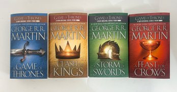A Song Of Ice And Fire Series Books 1-4 By George R.R. Martin