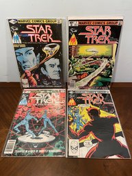 Four Star Trek Comic Books ,Including #1.