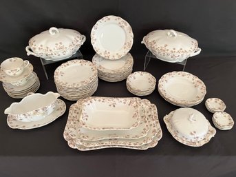 Rare Ridgway RID82 53 Piece China Set - Gorgeous Serving Pieces - Discontinued Pattern