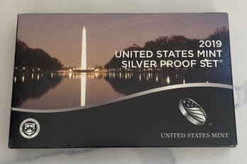 2019 United States Mint Silver Proof Set