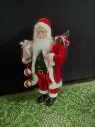 Large Santa Figure #1 Bright Red Suit