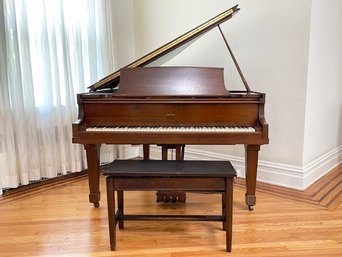 A Vintage Baby Grand Piano By Welte