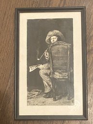 William Merritt Chase Etching (P)