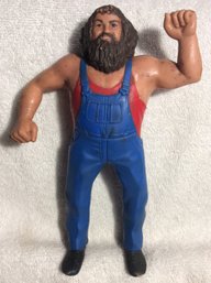1985 LJN WWF Hillbilly Jim Wrestling Action Figure
