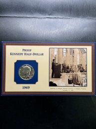 1969 Proof Kennedy Silver Half Dollar