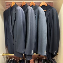 Italian Tailored Suits By Ermenegildo Zenga And More - XL Mens Size