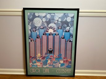 Carol Dahl 'Celebrate' Framed Poster