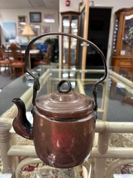 Nice Heavy Copper Tea Kettle