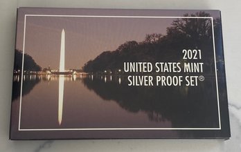 2021 United States Mint Silver Proof Set