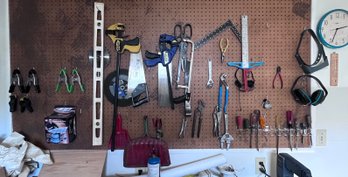 Wall Of Handymans Tools