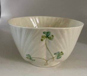 Vintage Belleek Irish China Bowl