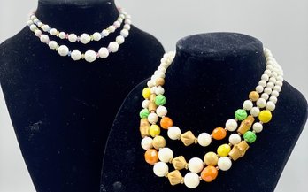 Pairing Vintage Multistrand Necklaces From Western Germany