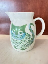 Arabia Cat Pitcher