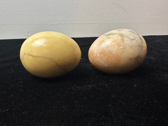 Vintage Polished Stone Eggs