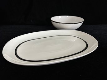 Block Bidasoa Platter And Serving Bowl