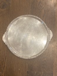 Sterling  Silver Tray, T&E Dickenson, 16.51 Toz