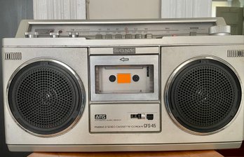 Great Vintage Sony Boombox CFS-45