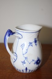 Antique B & G Copenhagen Porcelain Milk Pitcher - Made In Denmark